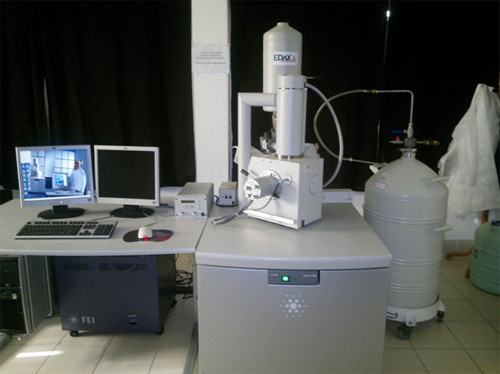 Microscope Électronique à Balayage Environnemental - Centre Commun